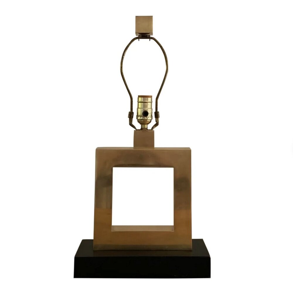 Robert Abbey Brass Doughut Table Lamp